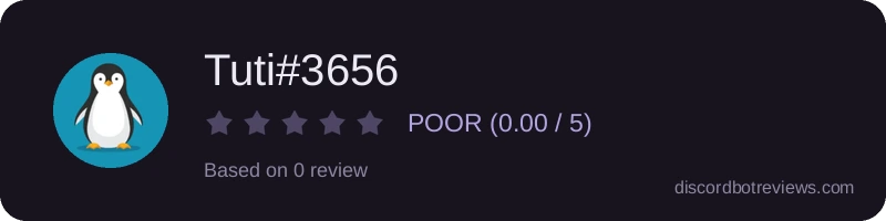 Rating banner for Tuti#3656