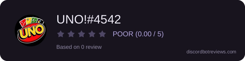 Rating banner for UNO!#4542