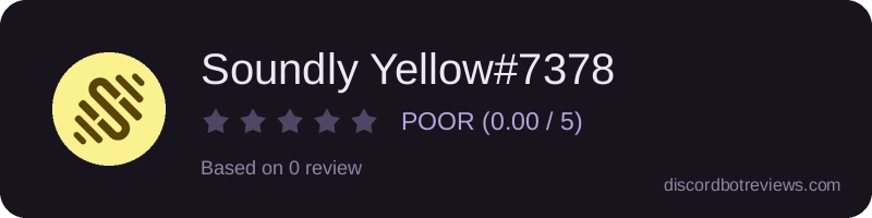 Rating banner for Soundly Yellow#7378