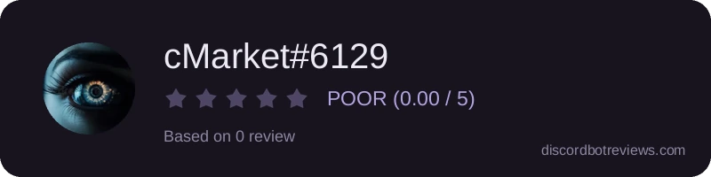 Rating banner for cMarket#6129