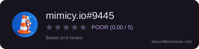Rating banner for mimicy.io#9445