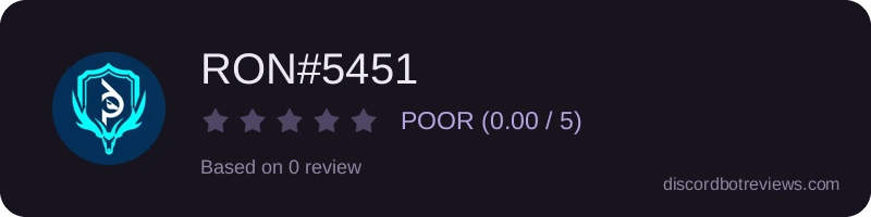 Rating banner for RON#5451