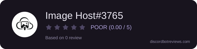 Rating banner for Image Host#3765