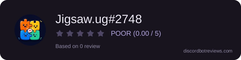 Rating banner for Jigsaw.ug#2748