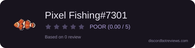 Rating banner for Pixel Fishing#7301