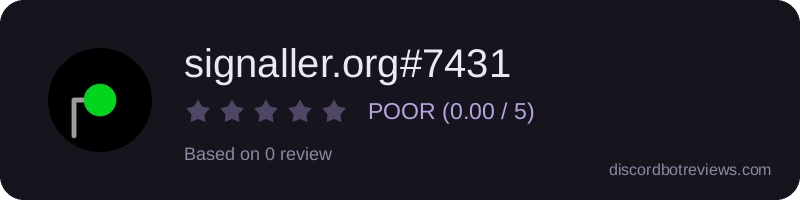 Rating banner for signaller.org#7431