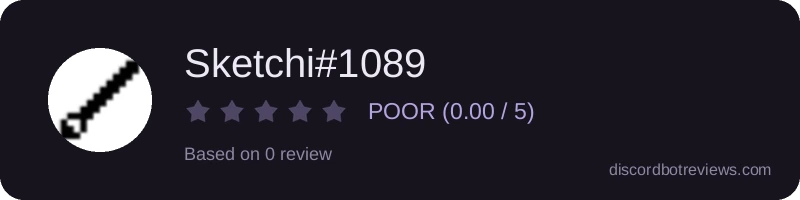 Rating banner for Sketchi#1089