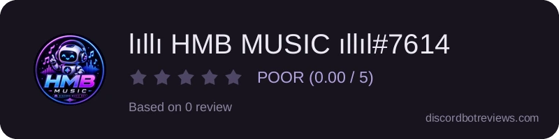 Rating banner for lıllı HMB MUSIC ıllıl#7614