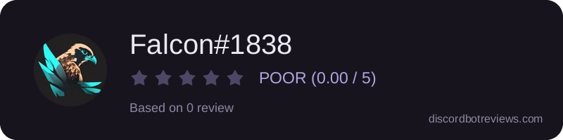 Rating banner for Falcon#1838