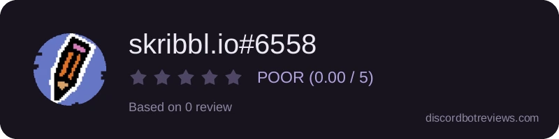 Rating banner for skribbl.io#6558