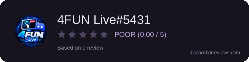 Rating banner for 4FUN Live#5431