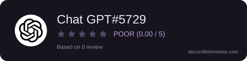 Rating banner for Chat GPT#5729