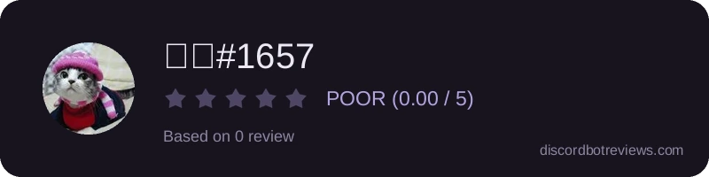 Rating widget preview for 마냥#1657