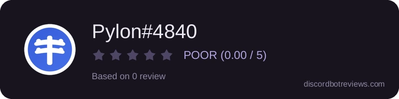 Rating widget preview for Pylon#4840