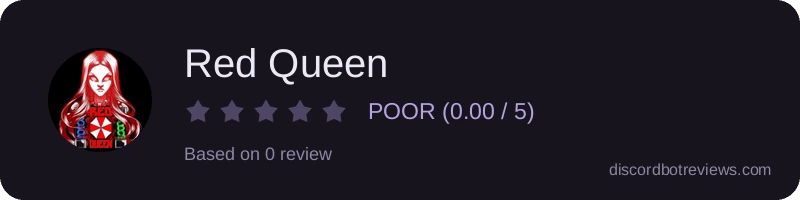 Rating widget preview for Red Queen