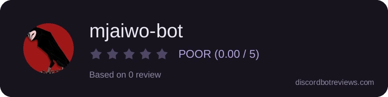Rating widget preview for mjaiwo-bot