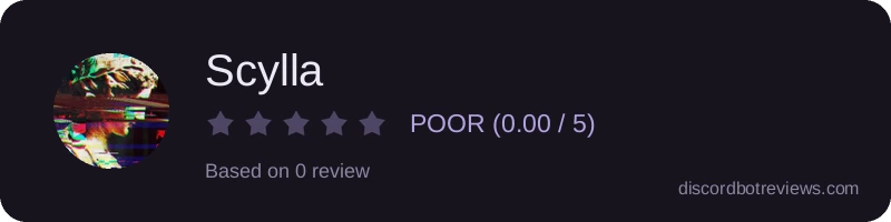 Rating widget preview for Scylla