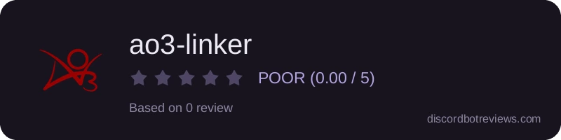 Rating widget preview for ao3-linker