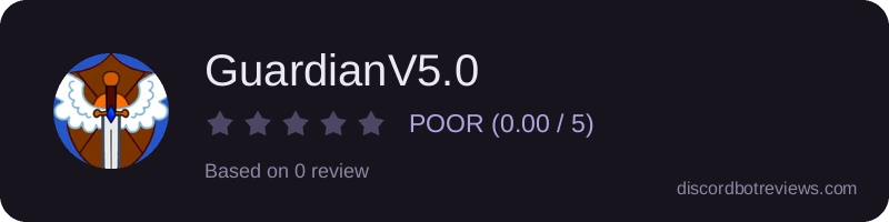 Rating banner for GuardianV5.0