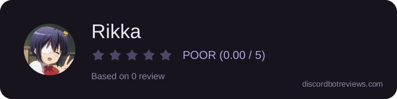 Rating widget preview for Rikka