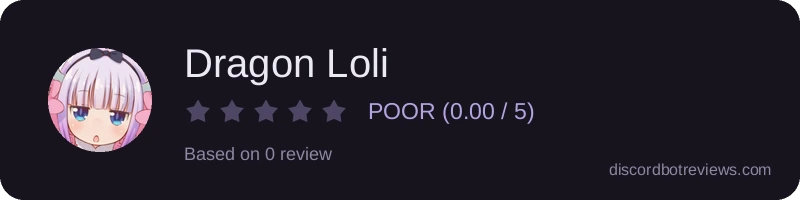 Rating widget preview for Dragon Loli