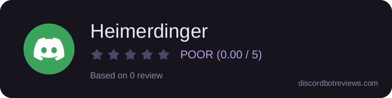 Rating widget preview for Heimerdinger