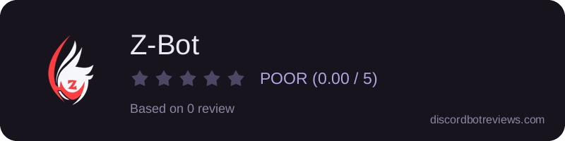 Rating widget preview for Z-Bot