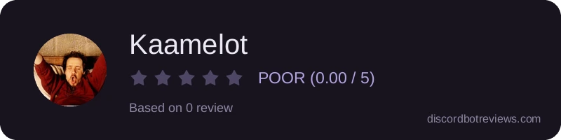 Rating widget preview for Kaamelot