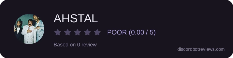 Rating widget preview for AHSTAL