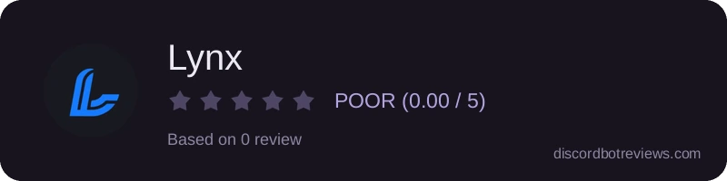 Rating widget preview for Lynx