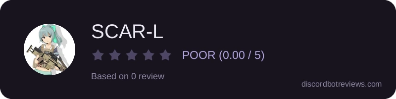 Rating widget preview for SCAR-L