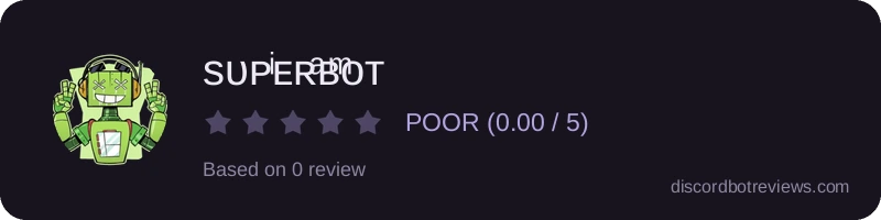 Rating widget preview for sᴜᴘͥᴇʀͣʙͫᴏᴛ