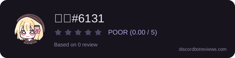 Rating widget preview for 시루#6131