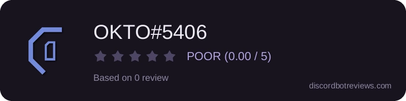 Rating widget preview for OKTO#5406