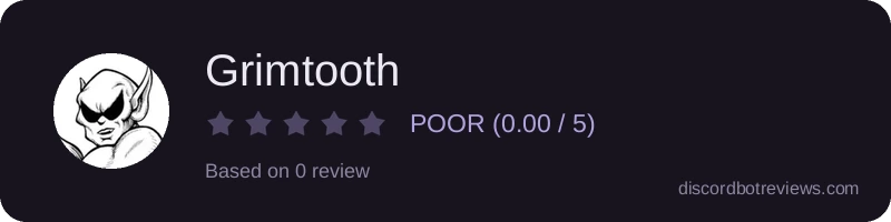 Rating banner for Grimtooth