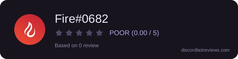 Rating widget preview for Fire#0682