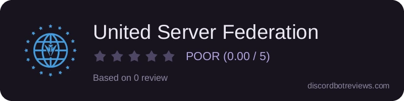 Rating widget preview for United Server Federation