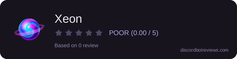 Rating widget preview for Xeon
