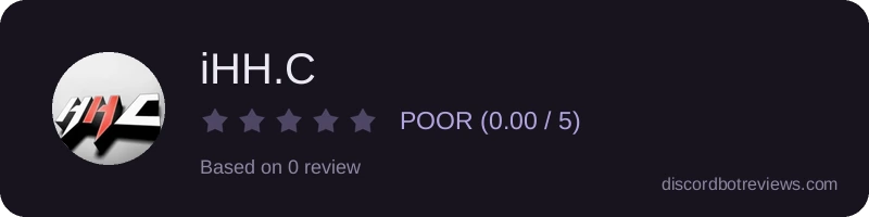 Rating widget preview for iHH.C