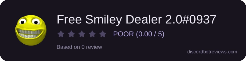 Rating widget preview for Free Smiley Dealer 2.0#0937