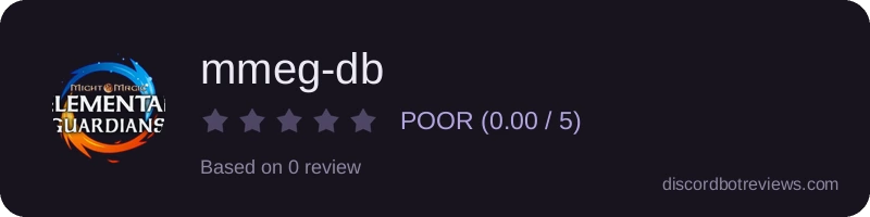 Rating widget preview for mmeg-db