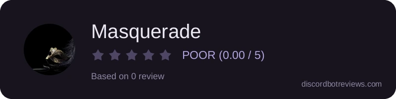 Rating banner for Masquerade