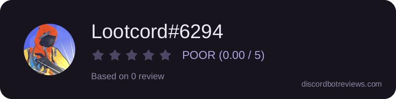 Rating banner for Lootcord#6294