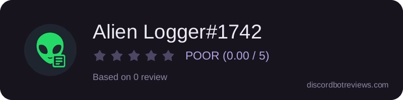 Rating widget preview for Alien Logger#1742