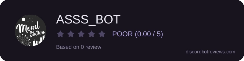 Rating widget preview for ASSS_BOT