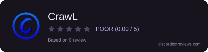 Rating widget preview for CrawL