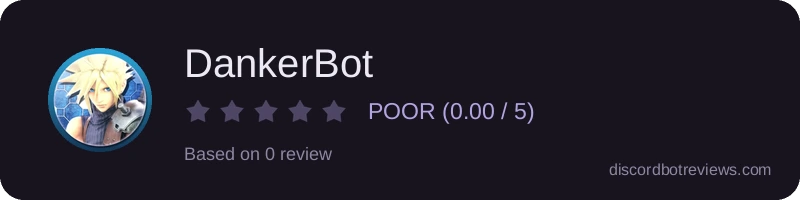 Rating widget preview for DankerBot