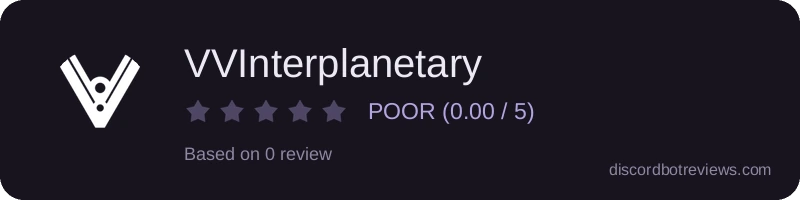 Rating widget preview for VVInterplanetary