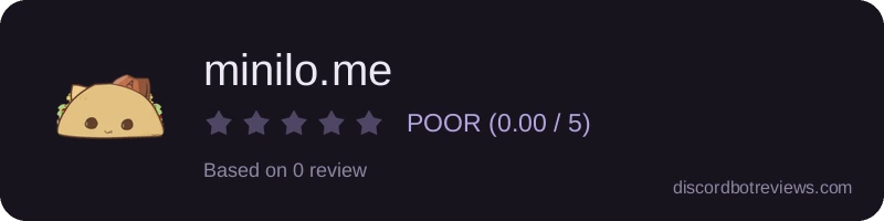 Rating banner for minilo.me