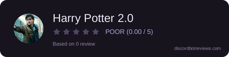 Rating widget preview for Harry Potter 2.0